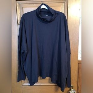 Long sleeve Pima cotton swing turtle tee